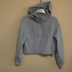 Lululemon Women Rogue Renegade Zip Rhino Grey Size 8 Hoodie Jacket Athletic